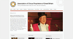 Desktop Screenshot of circusgb.com